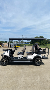 lot 74007 image: SDLANCH HQ100 Golf Carts (HQ100-WHITE) - Retail $0