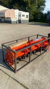 lot 76010 image: 81 Inch Heavy Duty 3 Point Rotary Tiller - 30 to 50 HP (TAS81)