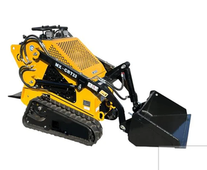 lot 76039 image: 23 HP RATO Gas Stand On Mini Skid Steer Track Loader (MX-CRT23)