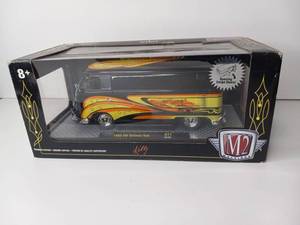 lot 4 image: M2 Machines The Crazy Painter Kelly 1960 VW Delivery Van Diecast R77