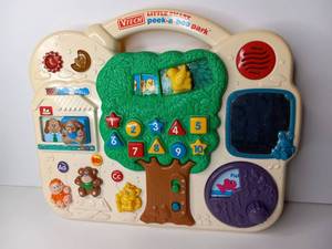 lot 11 image: VTech Little Smart Peek-a-Boo Park Electronic Learning Toy