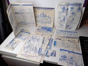 lot 19 image: G.I. Joe A Real American Hero Instruction Manual Set Multiple Playsets