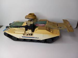 lot 22 image: G.I. Joe Cobra Hiss Tank with Driver Figure and Accessories