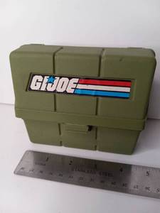 lot 24 image: G.I. Joe Footlocker Storage Case Hasbro