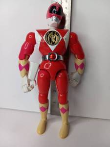 lot 28 image: Power Rangers Red Action Figure