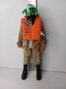 lot 30 image: G.I. JOE Action Figure with Air Vest U.S.A.F. Helmet Goggles Outfit