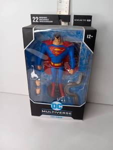 lot 51 image: McFarlane Toys DC Multiverse Superman Action Figure 22 Moving Parts
