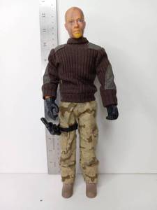 lot 65 image: Action Figure with Military Outfit and Accessories 12 Inch