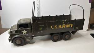lot 105 image: Metal  U.S Army Cargo Truck