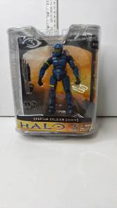 lot 109 image: McFarlane Toys Halo 3 Spartan Soldier Mark VI Action Figure