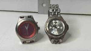 lot 122 image: Fossil and Hamilton Wrist Watches Lot of 2