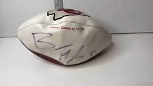 lot 124 image: Kansas City Chiefs Limited Edition of 10,000 Signed Football
