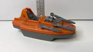 lot 129 image: Hasbro G.I. Joe ARAH Firebat Orange Jet Vehicle 1986