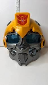 lot 132 image: Transformers Bumblebee Helmet with Removable Face Plate and Visor