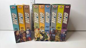 lot 134 image: Kid Rhino G.I. Joe Home Video VHS Collection 9 Tapes Volumes 1-6