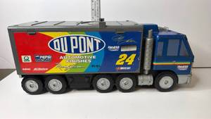 lot 142 image: DuPont NASCAR 24 Hendrick Motorsports Hauler Truck Diecast Model