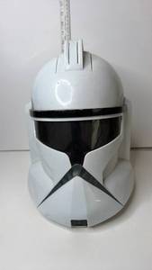 lot 143 image: Star Wars Clone Trooper Helmet Replica White Black