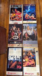 lot 1018 image: Snap-on Collectors Edition Calendars Lot 6