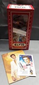 lot 3041 image: McCormick Brings Elvis Decanter NIB & Elvis Graceland Souvenir Publication