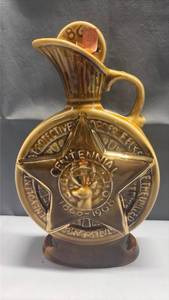 lot 2013 image: Vintage 1968 Jim Beam ceramic whiskey decanter created to commemorate the 100th anniversary of the Benevolent and Protective Order of Elks (B.P.O.E.).