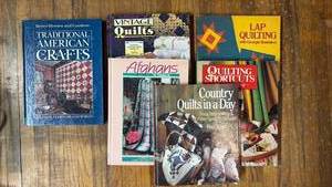 lot 5017 image: Quilting and Craft Books