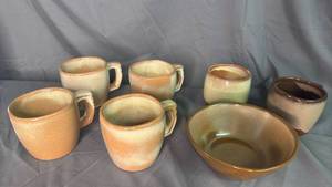 lot 188 image: Frankoma Desert Gold 5C, 5X and 4C