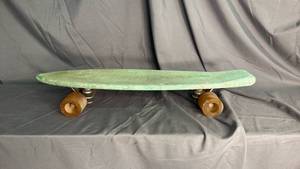 lot 213 image: 1970s plastic or fiberglass cruiser skateboard