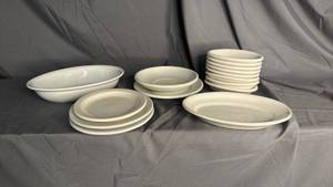 lot 217 image: Chunky White Stoneware