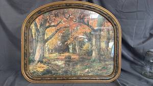lot 225 image: Vintage Fall Pictire