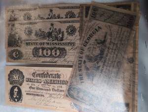 lot 506 image: Historical State Currency Notes Collection 4 Pieces