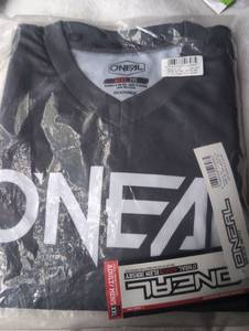 lot 530 image: ONeal Element RW Racing Jersey Black 2XL- Sealed