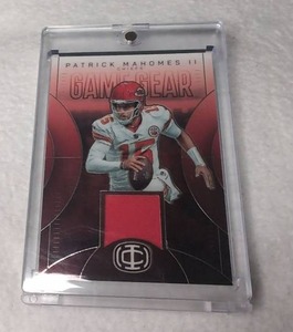 lot 700 image: 2025 Panini Icon Collection Patrick Mahomes II Game Gear GG-3
