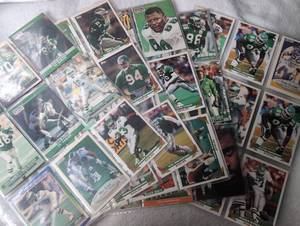 lot 716 image: Philadelphia Eagles Football Trading Cards Lot Pro Set Topps-5 Sheets