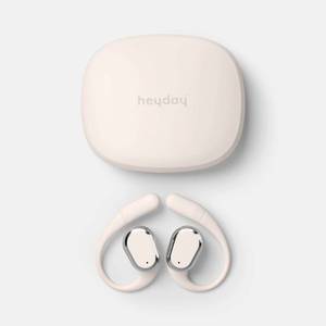 lot 331 image: Open Ear Sport True Wireless Headphones -heyday  Stone White