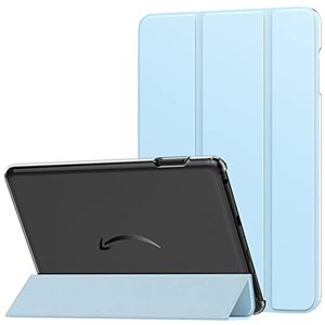 lot 333 image: MoKo Trifold Stand Case 8 Kindle Fire HD 8 & 8 Plus, Sky Blue