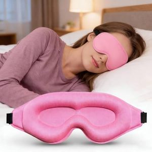 lot 336 image: Sleep Mask for Women, 3D Light-Blocking Eye Mask with Strap Purple