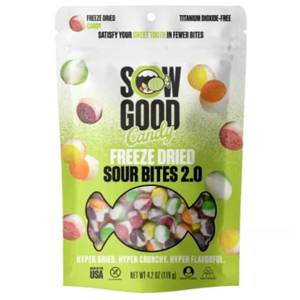 lot 351 image: 2 Pack Sow Good Freeze Dried Sour Candy Bites 4.2 oz