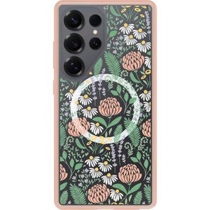 lot 361 image: OtterBox Samsung Galaxy S25 Ultra Symmetry Case Magnets - Peachy Bloom
