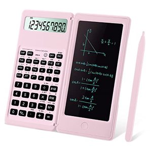 lot 367 image: IPepul Pink Multi-Functional Calculator with Algebra & Calculus