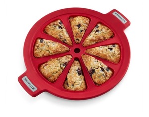 lot 405 image: Zakarian by Dash 10 Silicone Wedge Baking Insert, Black