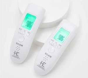 lot 411 image: Set of 2 No-Touch Infrared Thermometers
