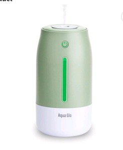 lot 415 image: Airvana Aqua Glo Personal Portable Humidifier Mint Green
