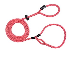 lot 419 image: Harness Lead 2-in-1 Harness & Leash with Rubber Stops, BLUE, SM