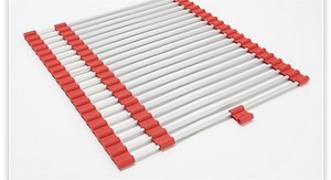 lot 426 image: Total Rack 6-in-1 MultiFunction Expandable Kitchen Rack