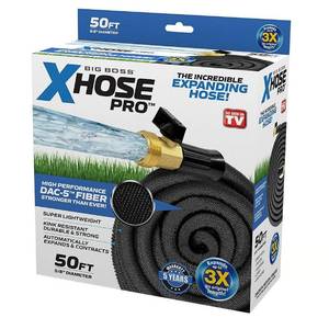 lot 440 image: Xhose Pro Big Boss 58 in. x 50 ft. Expandable Garden Hose