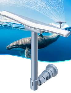 lot 6784 image: Poolhacker Pool Sprinkler Fountain Whale Tail