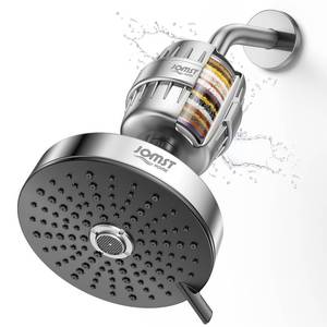 lot 6805 image: JOMSTHOME Filtered Shower Head 3-Mode Chrome