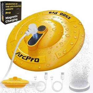 lot 6808 image: Arcpro Floating Rechargeable Bait Bucket Aerator