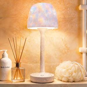 lot 6813 image: YJHAOTOU Waterproof LED Shower Lamp with Ocean Projector