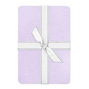 lot 6821 image: Butterblu Frankie Fitted Crib Sheet Organic Cotton Lavender